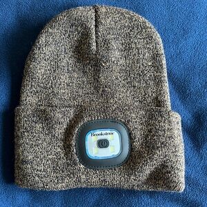 Brookstone headlamp beanie